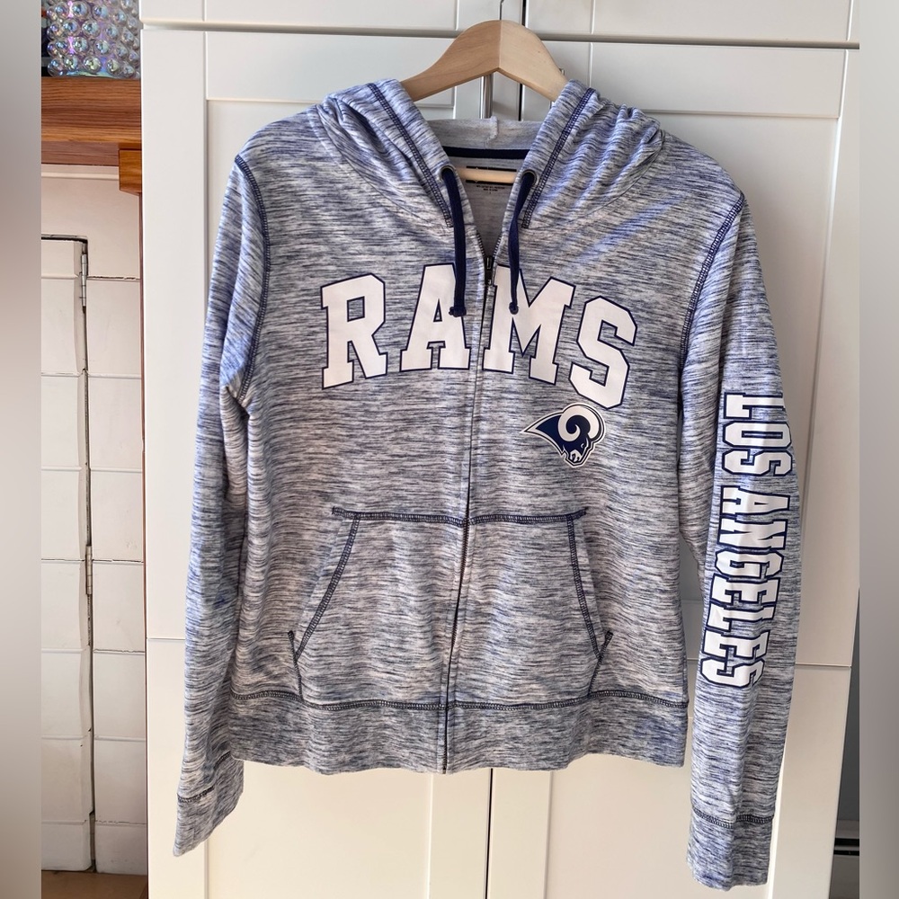 Los Angeles Rams Zip Up Hoodie